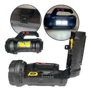 Lanterna De Mão Led Com Kit Ferramentas E Carregamento Usb