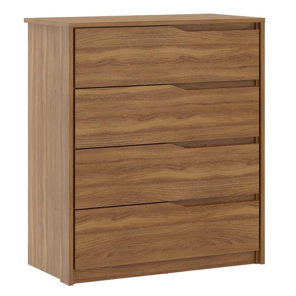 Cômoda Para Quarto 4 Gavetas Atria D02 Amendola Touch
