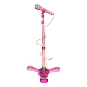 Brinquedo Microfone Infantil C- Pedestal Rosa - Fênix