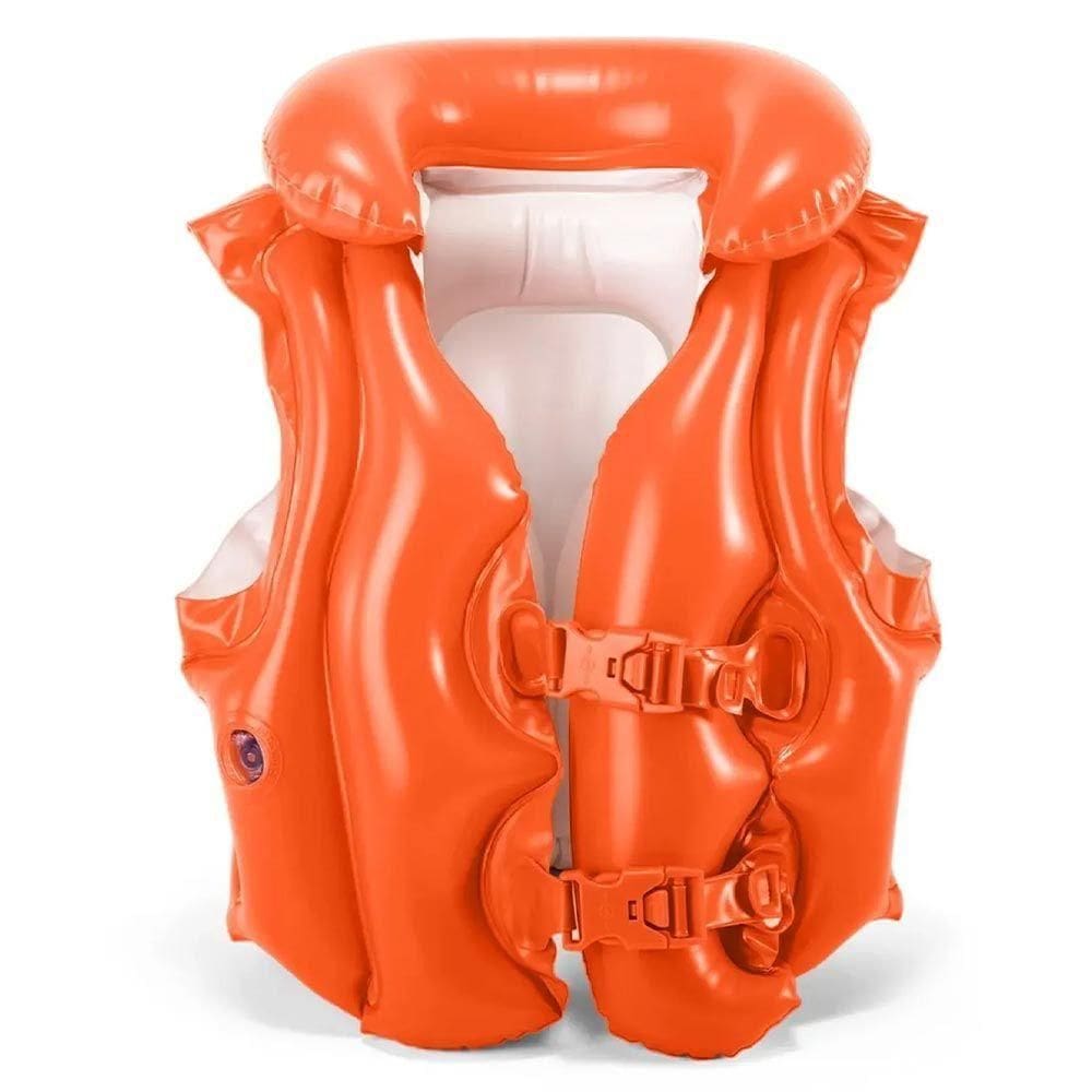 Colete Inflável Infantil Salva Vida Deluxe - 58671 Intex