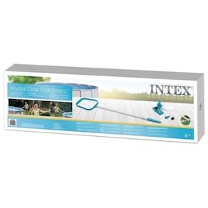 Kit De Limpeza Manutenção Piscina Intex Aspirador Peneira