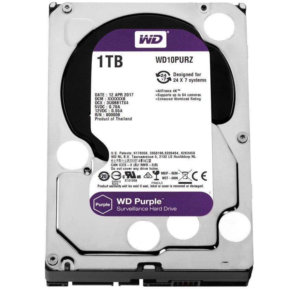 Hd Sata3 1Tb Western Purple