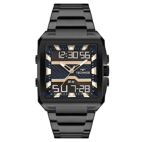 Relógio Technos Masculino Digitech Preto - Bj3758ac/1a Relógio Technos Masculino Ts Digiana Preto - Bj3758ac/1a
