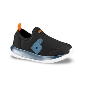 Tênis Infantil Menino Bibi Flash Preto Azul