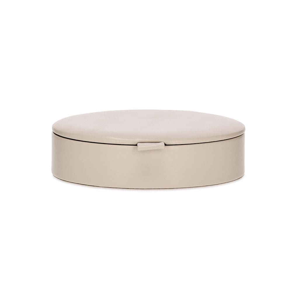 Caixa Decorativa em MDF com Revestimento em PU Cinza 21cm 20786 Mart