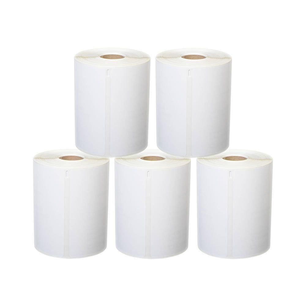 Kit Etiqueta Adesiva Couchê impressora térmica 100x150mm 5un