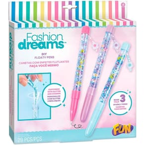 Conjunto De Canetas Customizadas Fashion Dreams Fun F0151-6