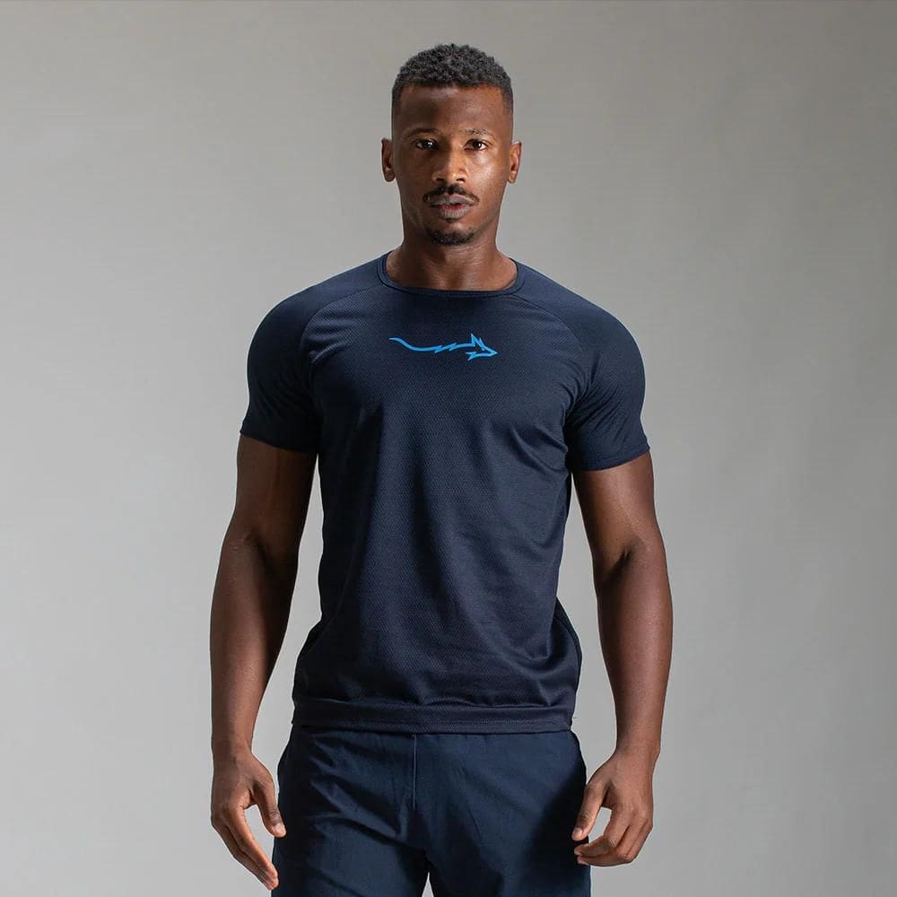Camiseta Dry Fit New Move Azul Noturno - Alpha Co