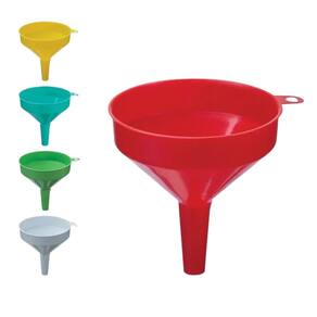 Funil MEDIO 12cm Premium Modelo N4 - Resistente para Líquidos, Grãos e Produtos Químicos - Coloridos - PANAMI