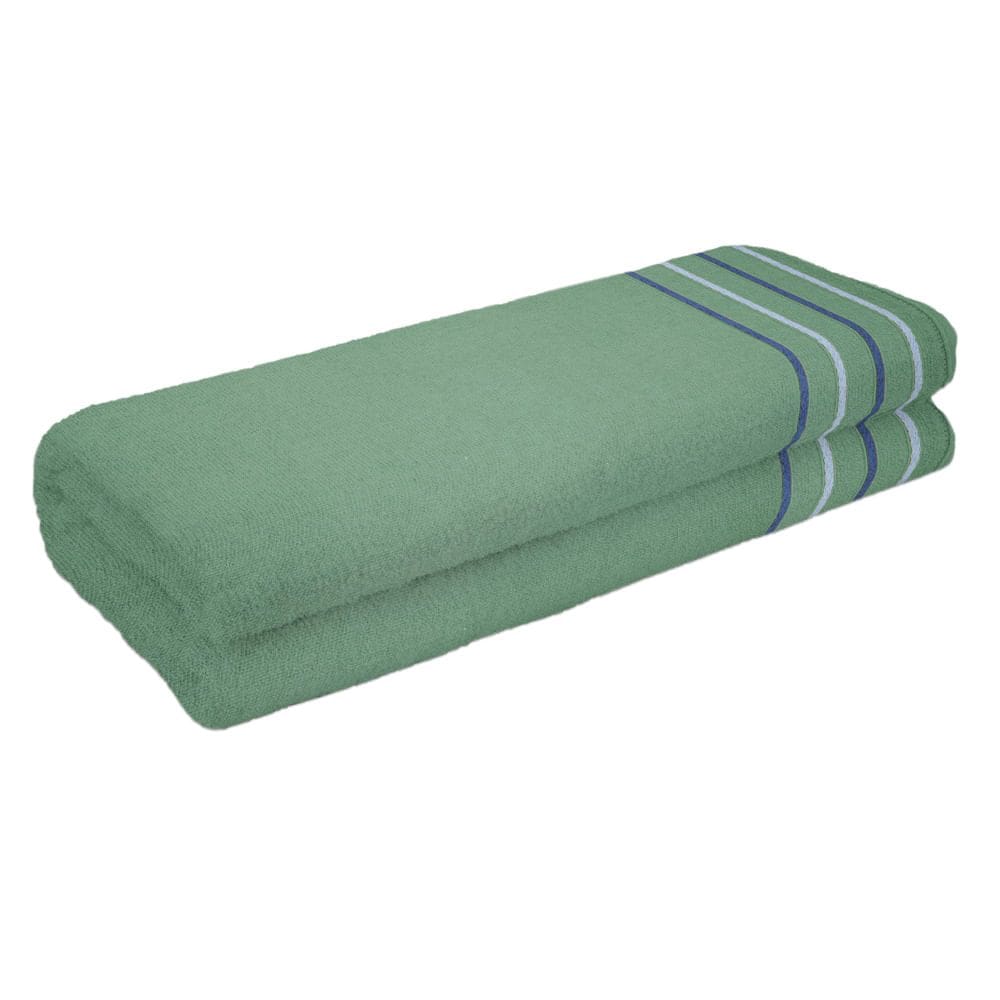 Toalha de Banho Groh Anitta 100x50cm 100% Algodão Verde Musgo