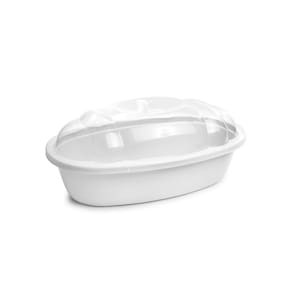 Porta Pao Caseiro Porta Mantimentos Branco Plastico
