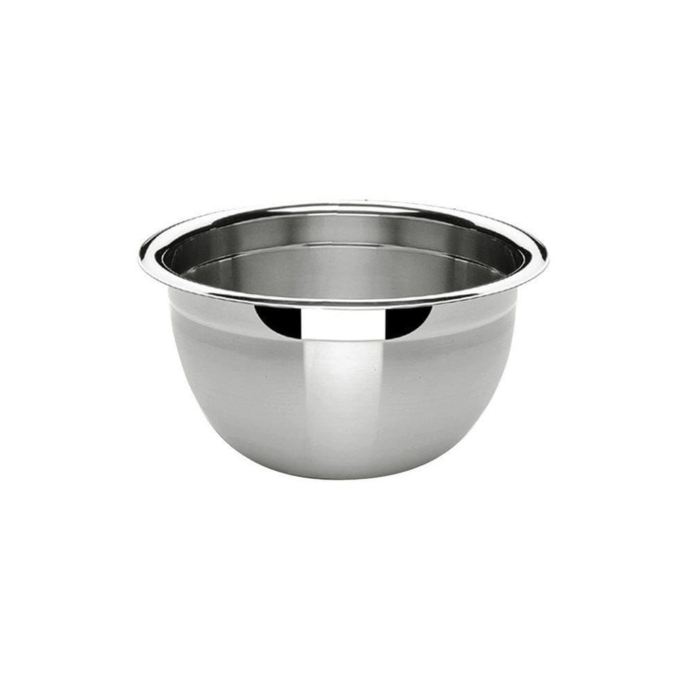 Tigela Bowl Aço Inox Escovado e Borda Polida 26cm