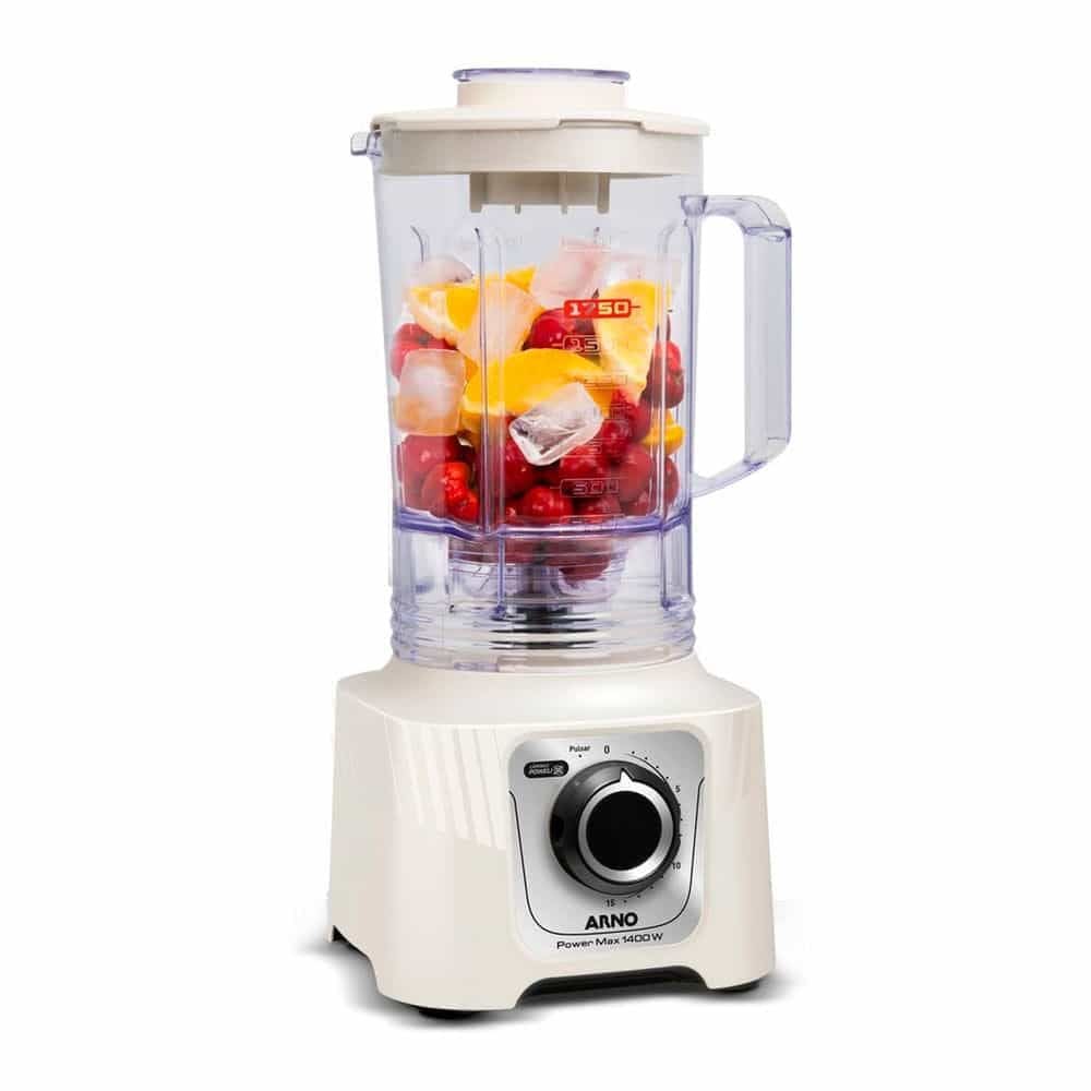 Liquidificador Power Max Arno 1400w LN64 Marfim 220V