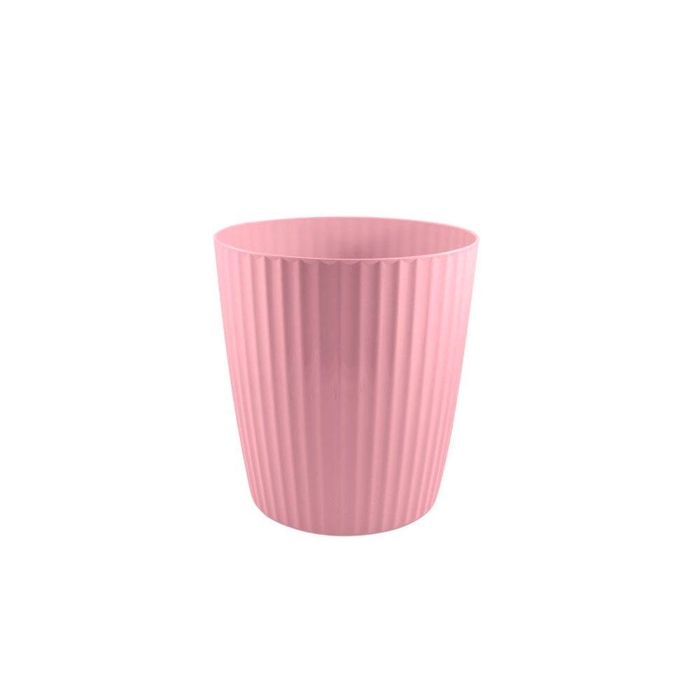Vaso de Planta Rosa Cesto Jardinagem 22cm