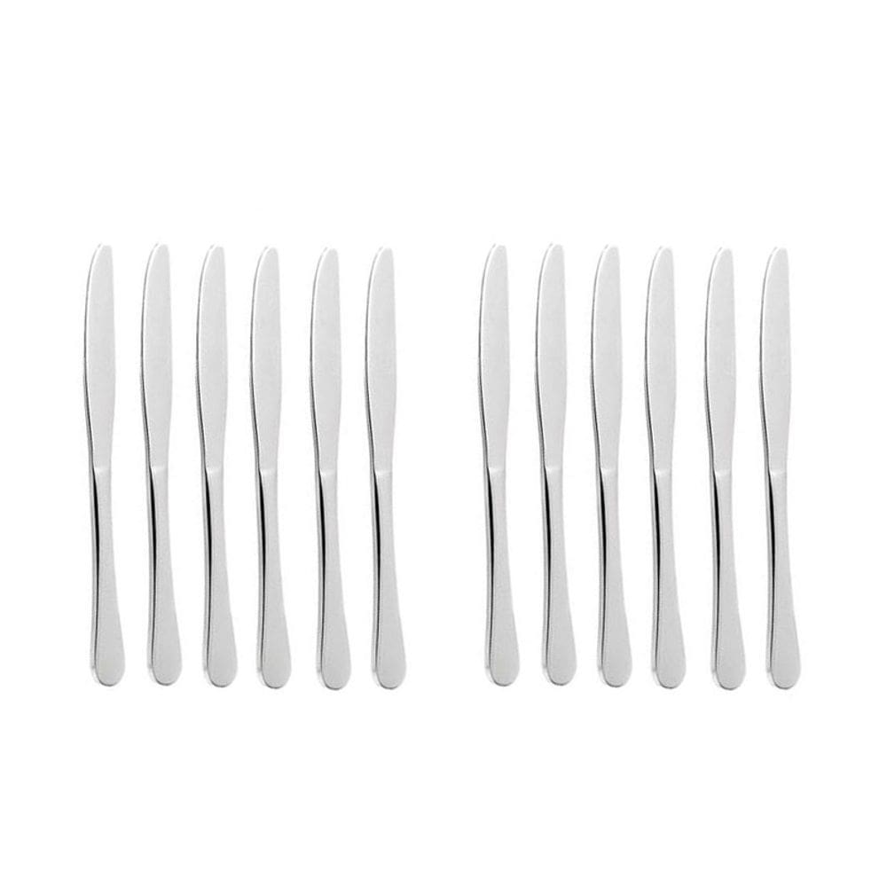 Faca de Sobremesa Aço Inox Resistente Elite 12un