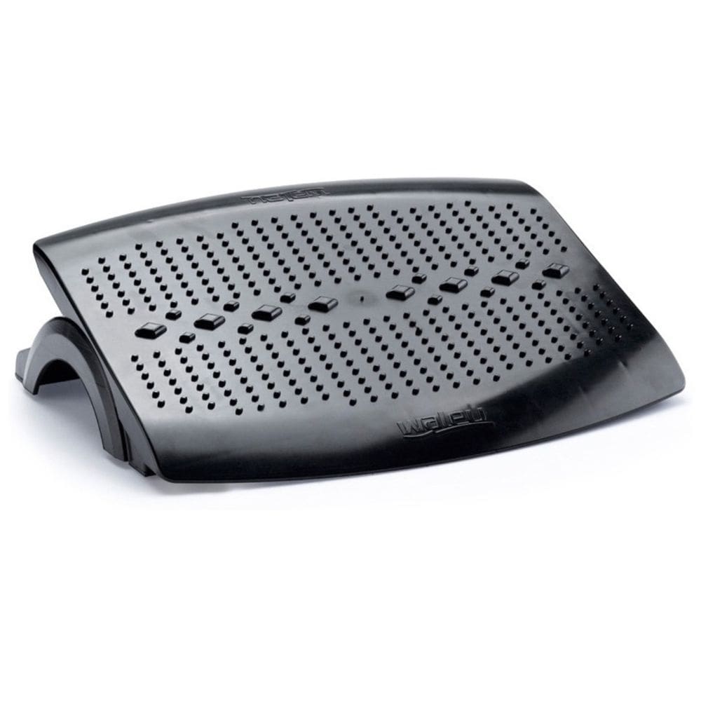 Apoio Para Pés Ergonômico Ajustável Preto Antiderrapante