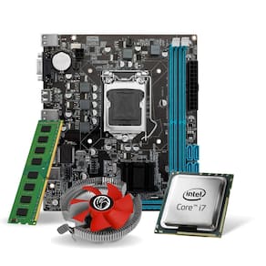 Kit Pl Mãe H61 + Processador I7 3770s + Memoria 16 Gb Ddr3 + Cooler