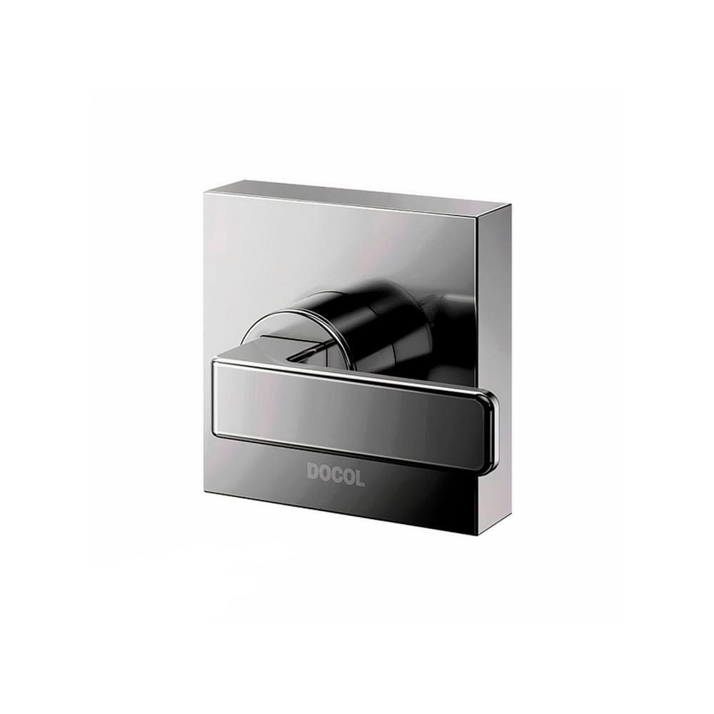 Acabamento para Registro DocolBase 3/4" Docol Stillo Grafite Polido