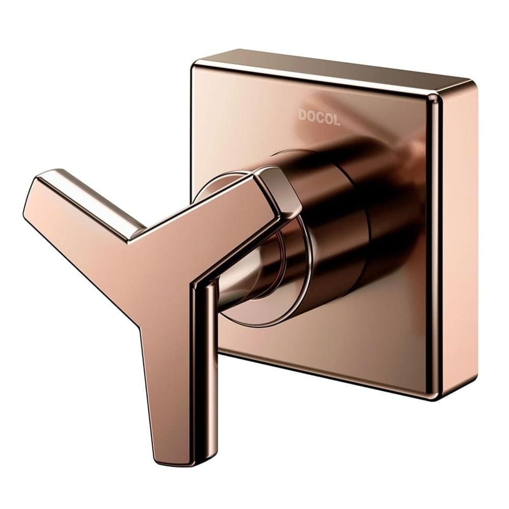 Acabamento para Registro Docol Base 1/2", 3/4" e 1" DocolCity Cobre Polido
