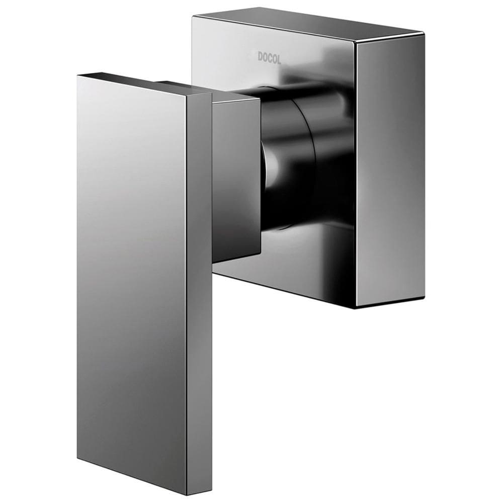 Acabamento para Registro DocolBase 3/4" New Edge Grafite Escovado