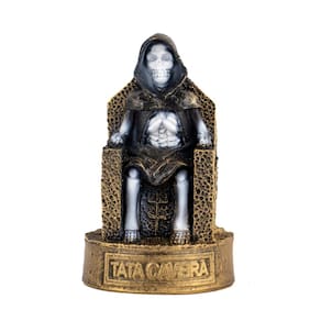 Escultura Exu Tata Caveira Vintage 9 cm- Escolha a Cor
