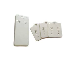 Kit 100 Tag Cartela Brinco +100 Tags Corrente Branco