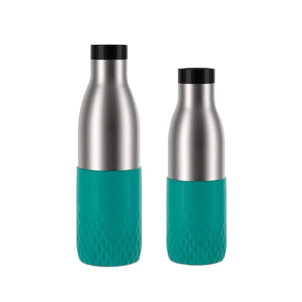 Kit Tefal: 2 Garrafas Térmicas Tefal Verdes de 500ml e 700ml