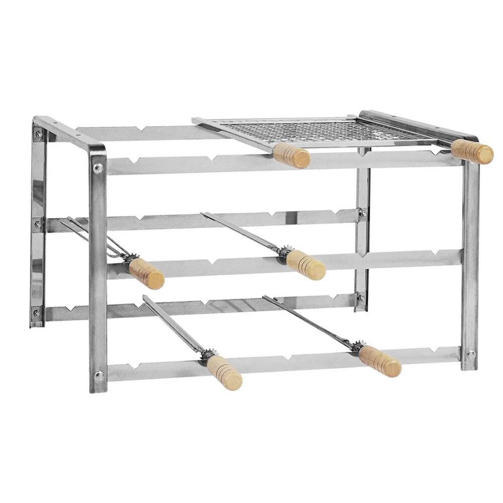 Kit Suporte 1005 Inox - Giragrill