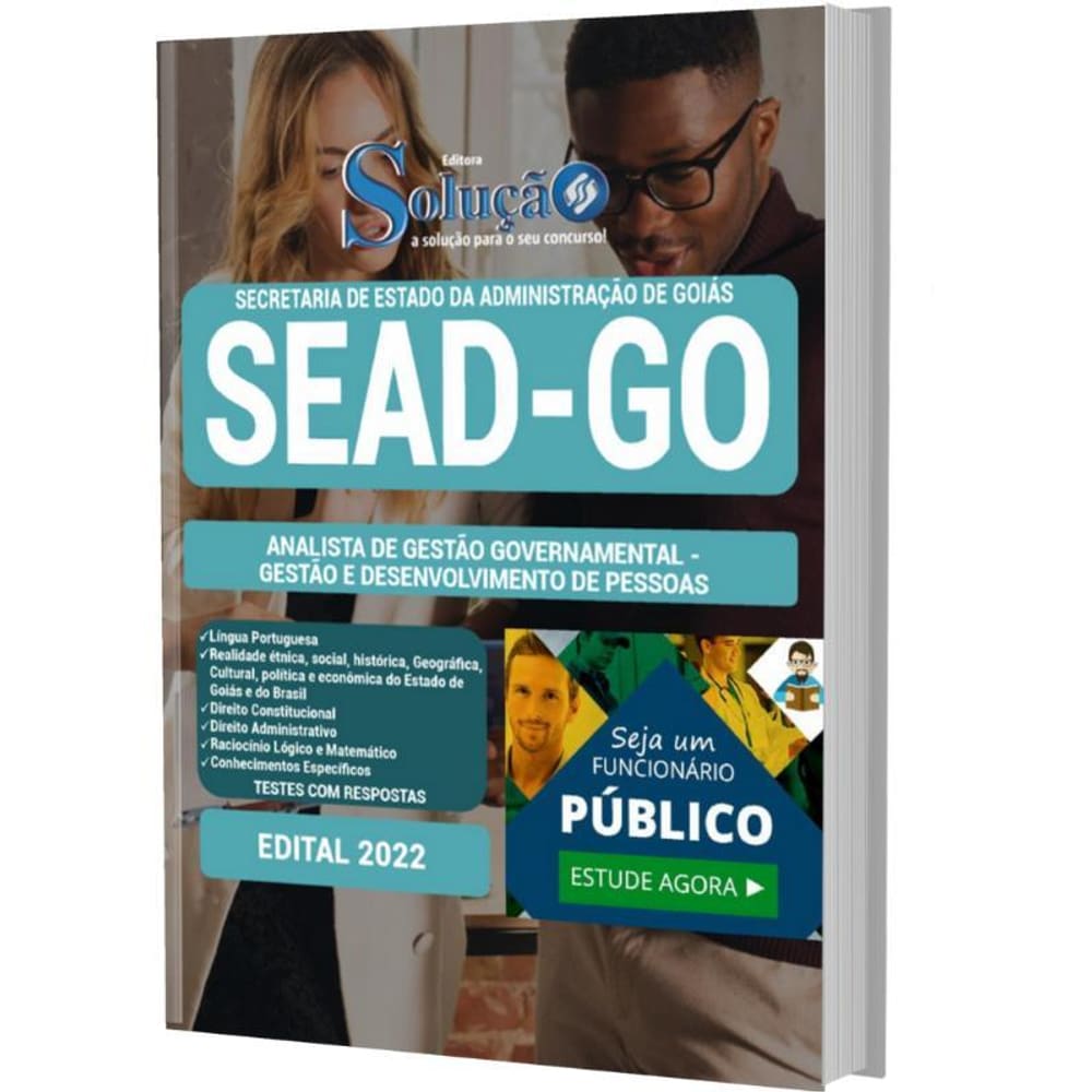 Apostila SEAD GO - Analista G. e Desenv. Pessoas 2022