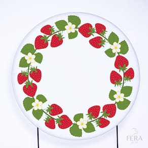 Painel Decorativo para Festa 1,80x1,80 metros Vesti Fácil com Elástico Frutas - Fera Print