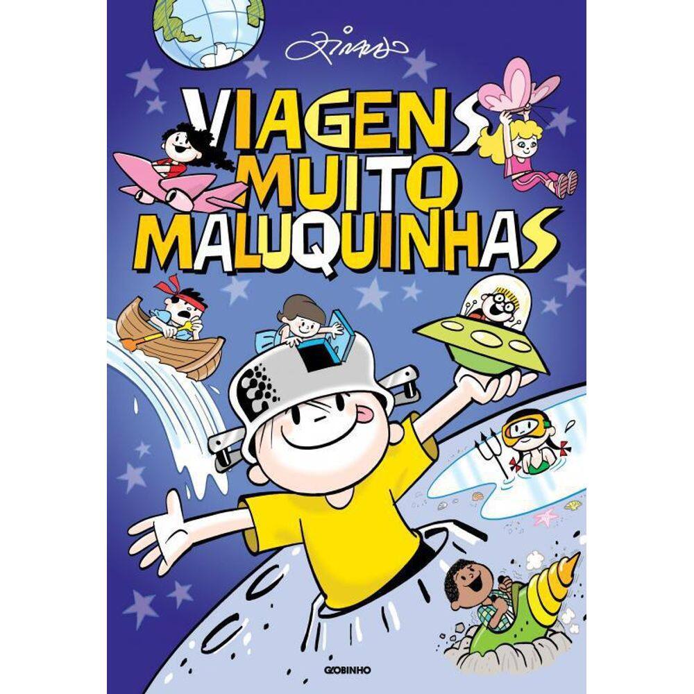 Livro Viagens Muito Maluquinhas