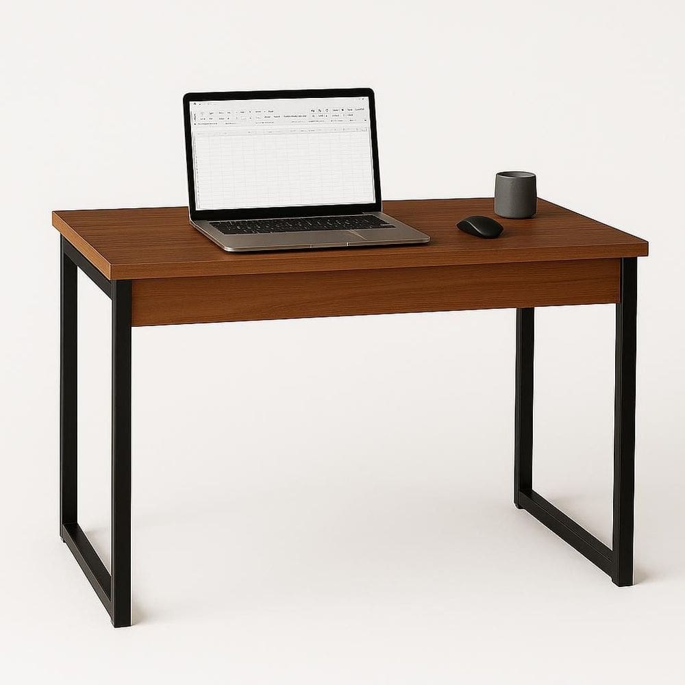 Escrivaninha Industrial Plus Mesa Home Office Nature - Rede Móveis
