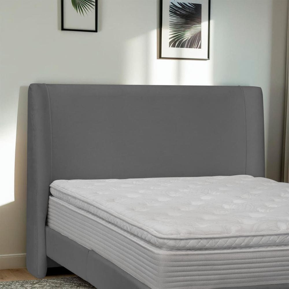 Cabeceira Estofada Montreal 205cm para Cama Box King Size Bouclê - SOFA STORE