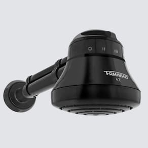 Ducha Faminho 4T Black com Cano de 30cm 127V/5400W - Fame