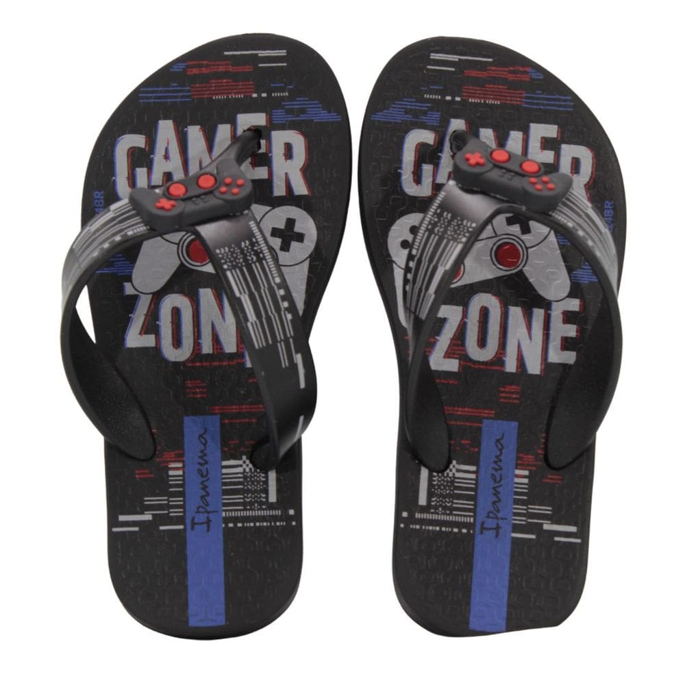 Chinelo Infantil Ipanema 27277 Sporty Preto