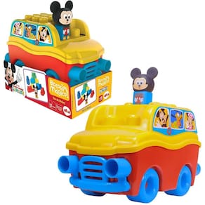 Brinquedo Blocos Magicos Van Do Mickey Disney 1321 - Elka