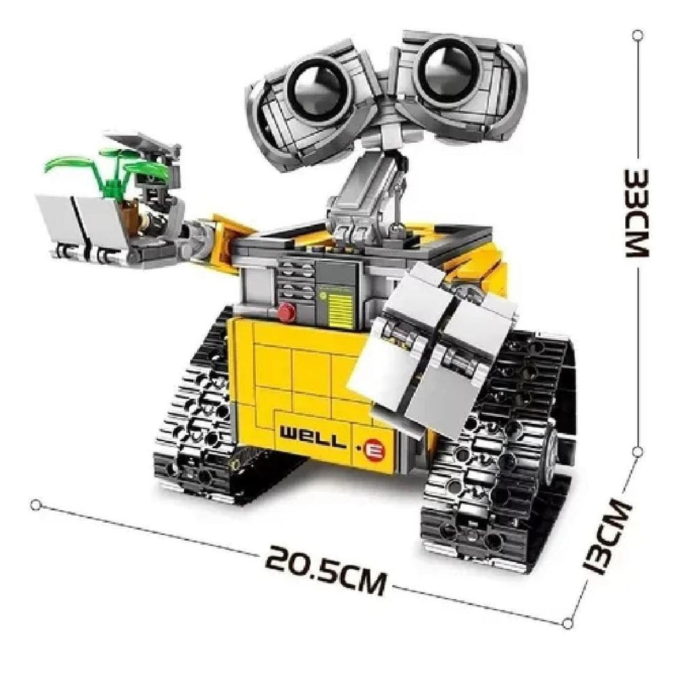 Brinquedo De Montar Wall-E Com 687 Peças