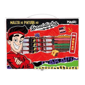 Enaldinho Maleta Kit de Pintura 86 Peças - Ciranda Cultural