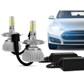 Lampada Farol Led Automotiva Hb4 6000K 5400 Lumens 12V A 24V