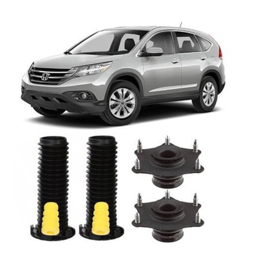 Par Coxim Batente Coifa Dianteiro Honda Crv 2010 2011 2012