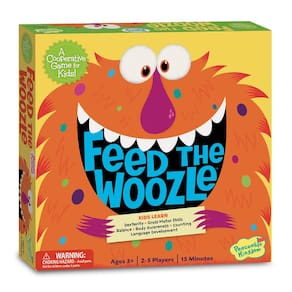 Jogo Cooperativo Peaceable Kingdom Feed The Woozle Kids 3+