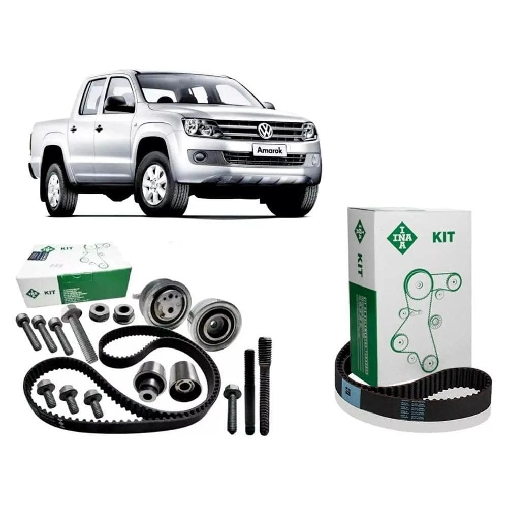 Kit Correia Dentada + Tensor Amarok 2.0 16V Ina