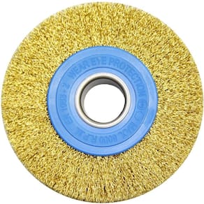 Escova De Aço Circular Ondulada 152,4 X 25,4 Mm - Norton