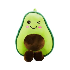 Abacate Rosto Feliz Com Perninhas 21Cm - Pelúcia