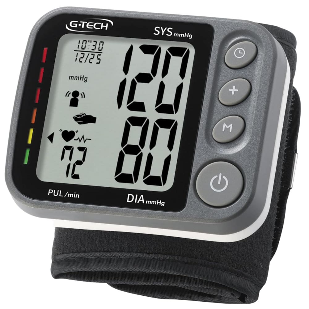 Medidor de Pressao Digital Pulso GTech Sensor 3D Preto Cinza