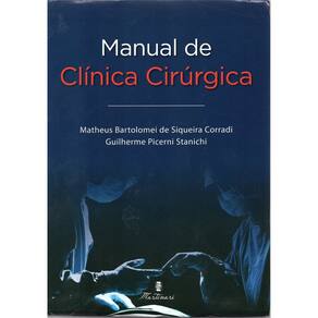 Livro Manual De Clinica Cirúrgica