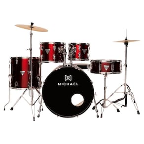 Bateria Michael Trinity DMT222 WR Wine Red Bumbo 22