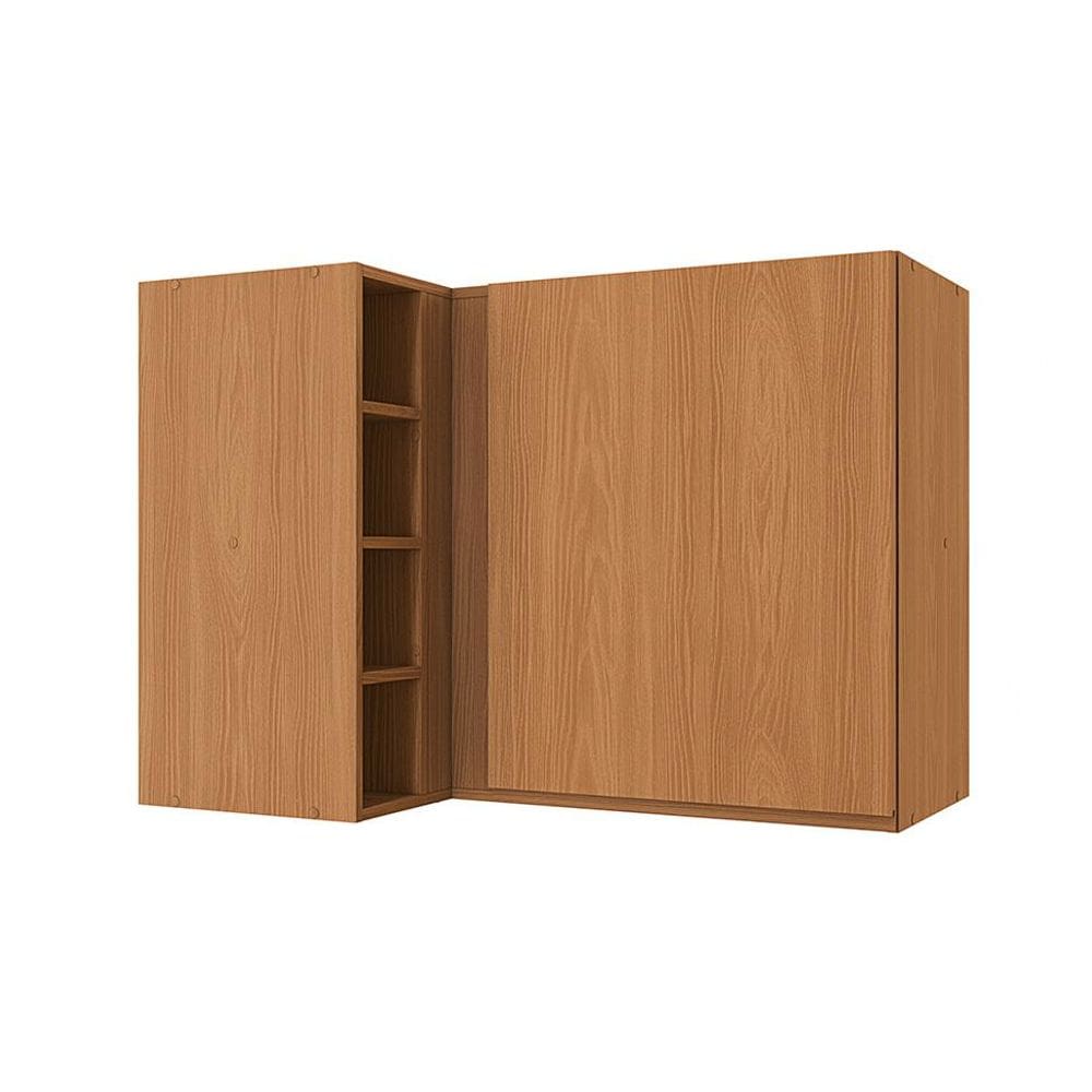 Armário Aéreo de Canto Valence 1 Porta Canela