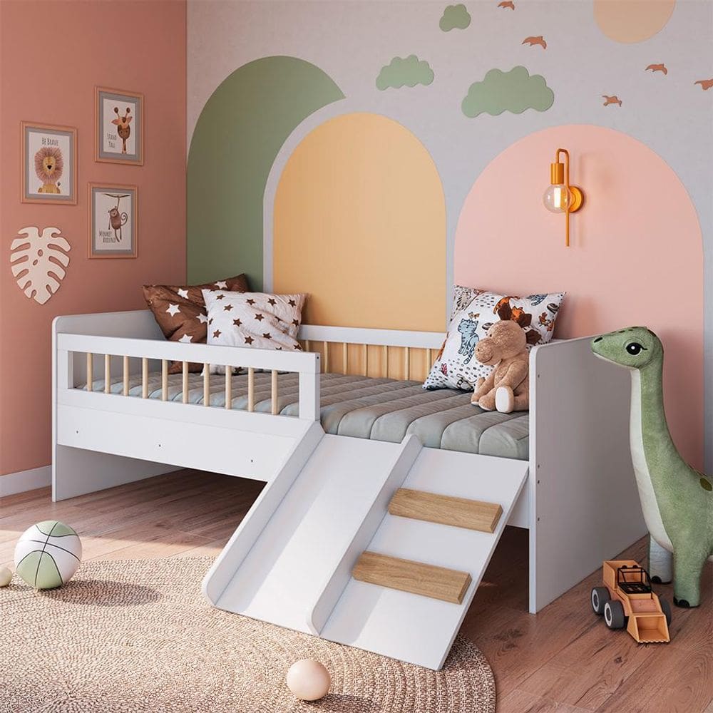 Cama Infantil Afeto Branca