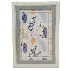 Porta Retrato MDF 10x15cm ZUN1025 Azul - Art House